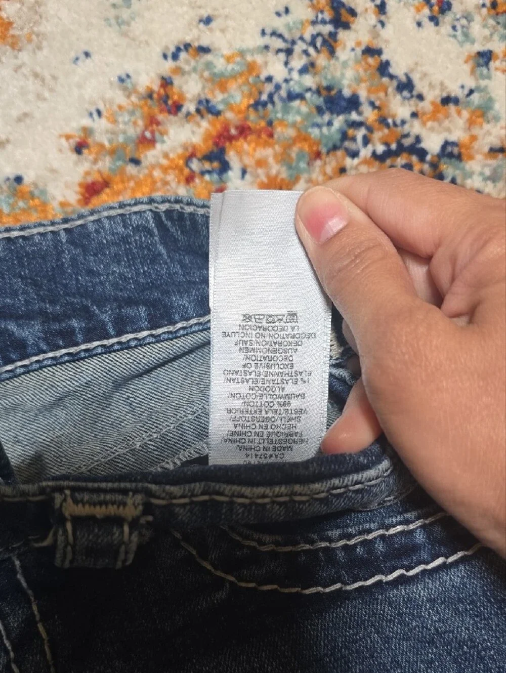 True Religion Geno Relaxed Slim Jeans Dark Wash 30